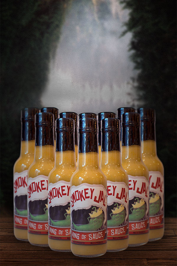 Smokey Jal Hot Sauce — 12 Pack